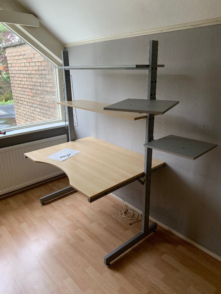Jerker bureau/computer tafel, Gebruikt, 120 cm, Ophalen of Verzenden, IKEA