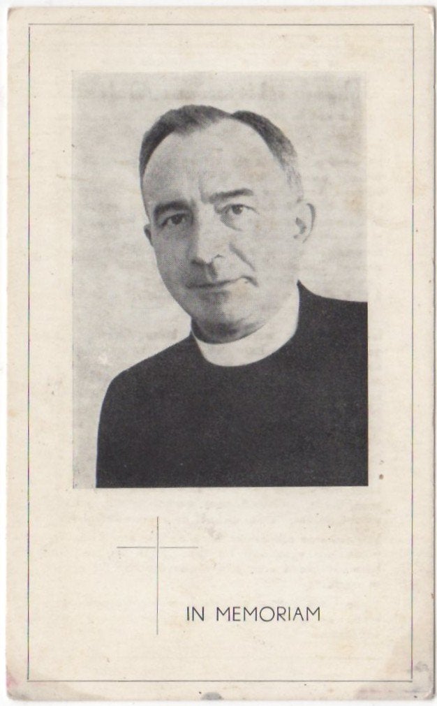 pastoor Joannes Onland 1907 Haaksbergen + 1964 Zieuwent, Ophalen of Verzenden