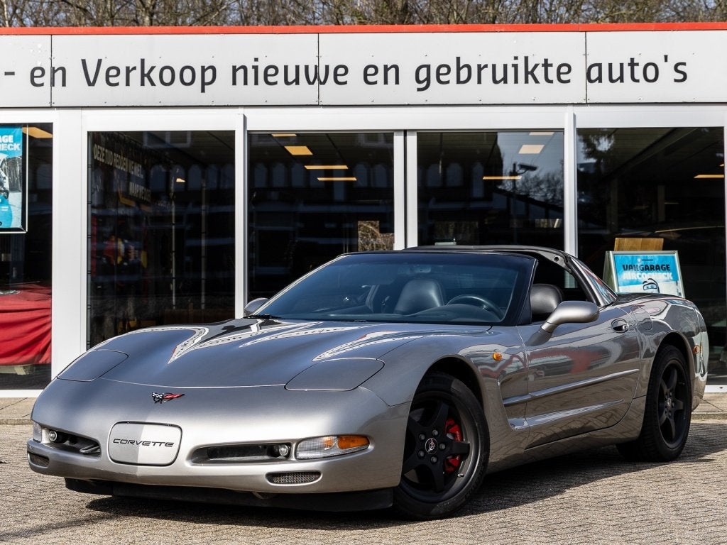 Chevrolet Corvette 5.7 V8 Aut. Coupé Origineel Nederlands g, Auto's, Oldtimers, Automaat, Traction-control, Zwart, Chevrolet
