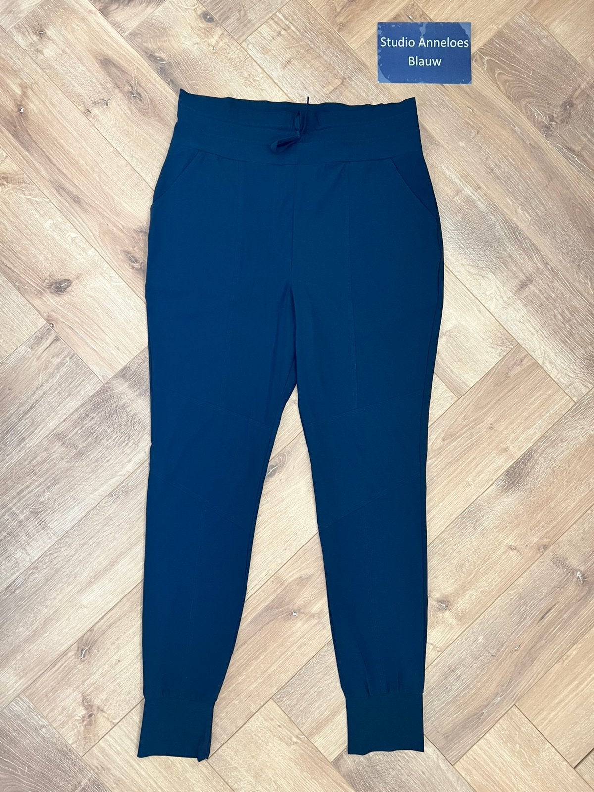 Studio anmeloes franka broek L donkerblauw, Blauw, Maat 42/44 (L), Ophalen of Verzenden, Zo goed als nieuw