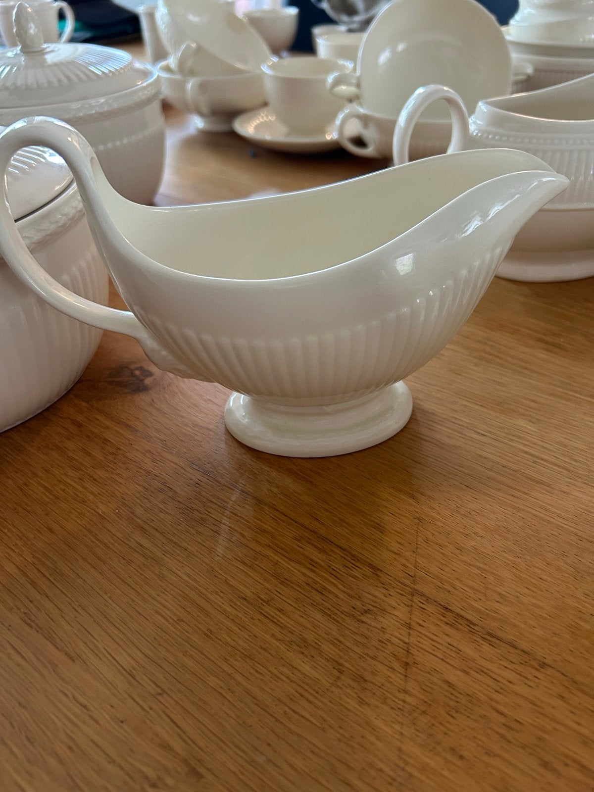 Wedgwood Edmee servies: juskom en dekschalen, Ophalen, Kan, Gebruikt, Klassiek