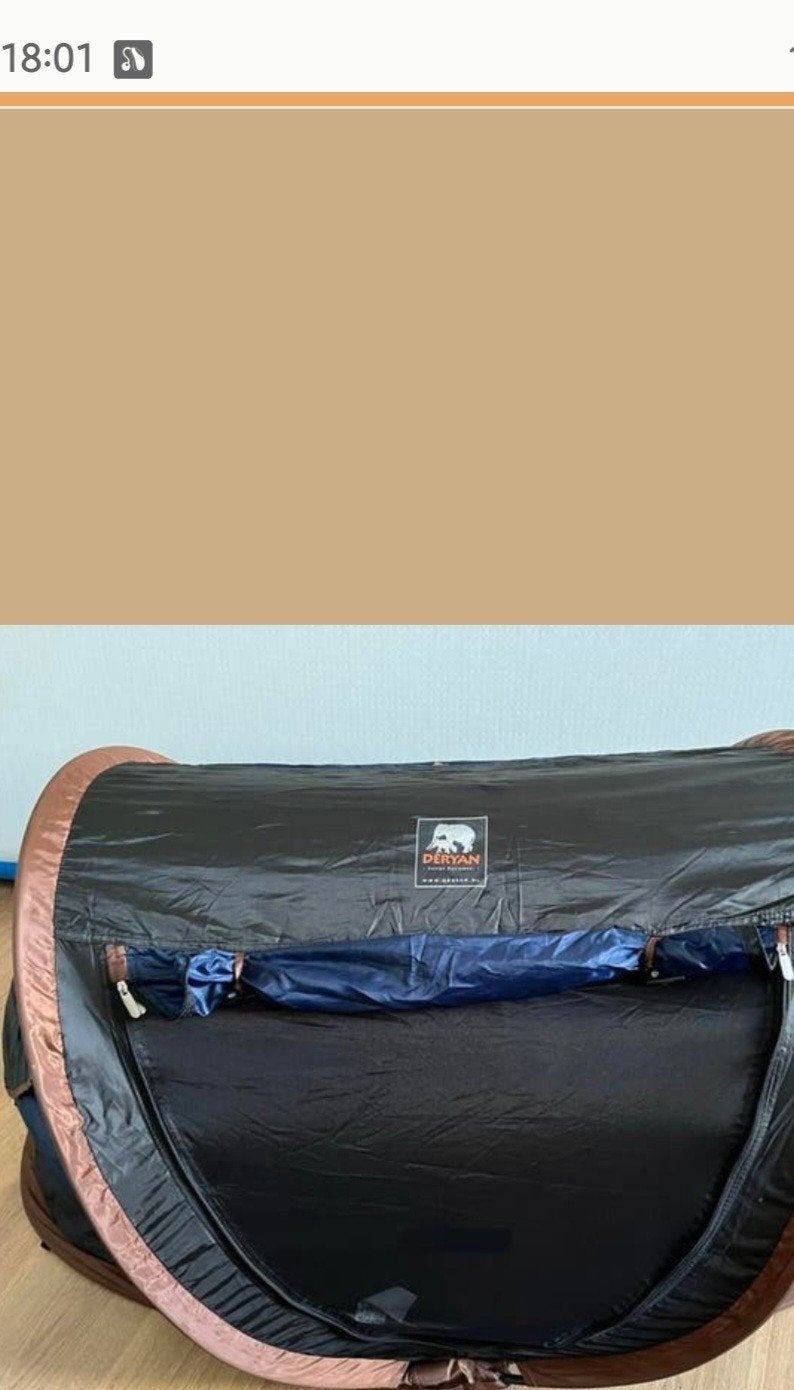 Tentje voor baby's en kinderen Deryan Assen of Mid-Friesland, Ophalen of Verzenden, Zo goed als nieuw, Campingmeubel-accessoire