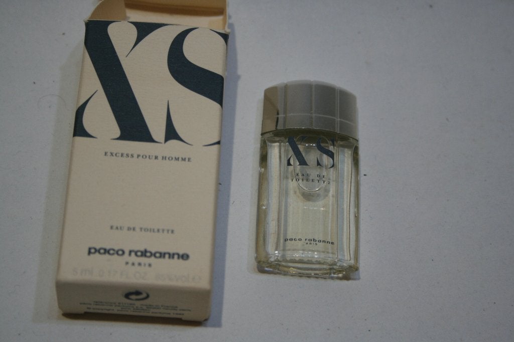 Parfum mini Paco Rabanne XS Excess Homme EdT 5 ml nieuw OVP, Verzenden, Nieuw, Miniatuur, Gevuld