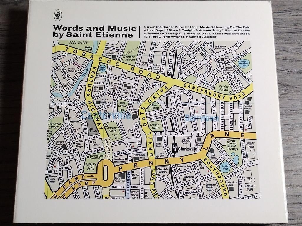 Saint Etienne ‎– Words And Music By Saint Etienne [2 CD Delu, Ophalen of Verzenden, Zo goed als nieuw