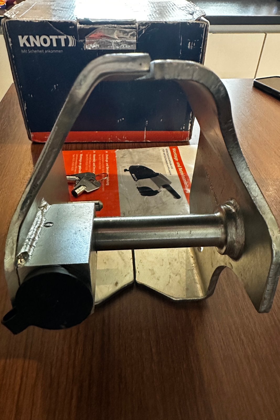 Knott KS-25-30-35 SCM disselslot (Hobby caravan vanaf 2021), Ophalen of Verzenden, Zo goed als nieuw