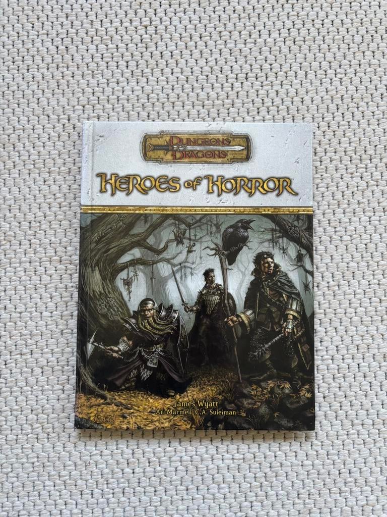 Dungeons and dragons heroes of horror, Ophalen of Verzenden, Zo goed als nieuw