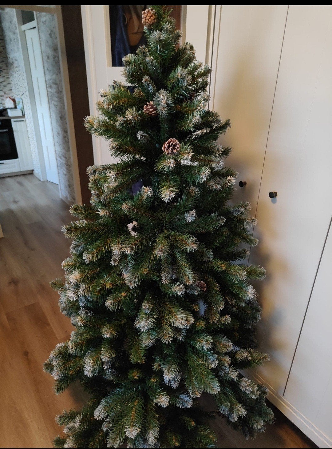 kerstboom inclusief alle toebehoren, Ophalen, Zo goed als nieuw