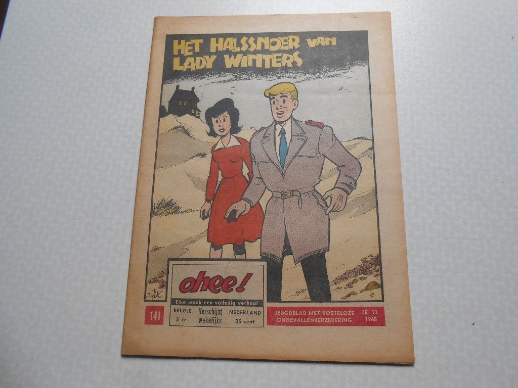 Ohee 141 Het halssnoer van lady Winters 1965., Boeken, Rik Clement, Eén stripboek, Nieuw, Ophalen of Verzenden