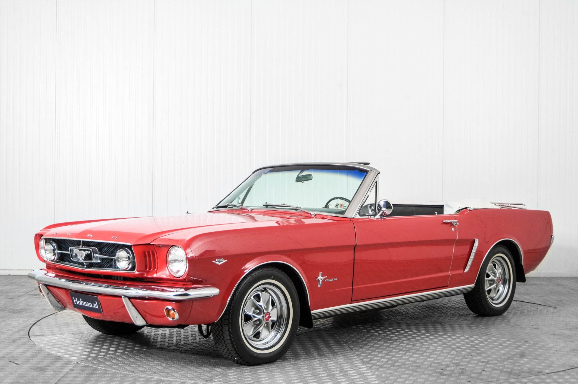 Ford Mustang cabrio 289 V8 automaat (bj 1966), Auto's, Automaat, Gebruikt, Overige carrosserieën, Bedrijf