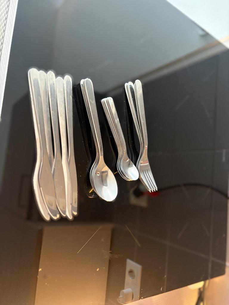 Cutlery, Ophalen of Verzenden, Zo goed als nieuw, Rvs of Chroom, Vaatwasserbestendig