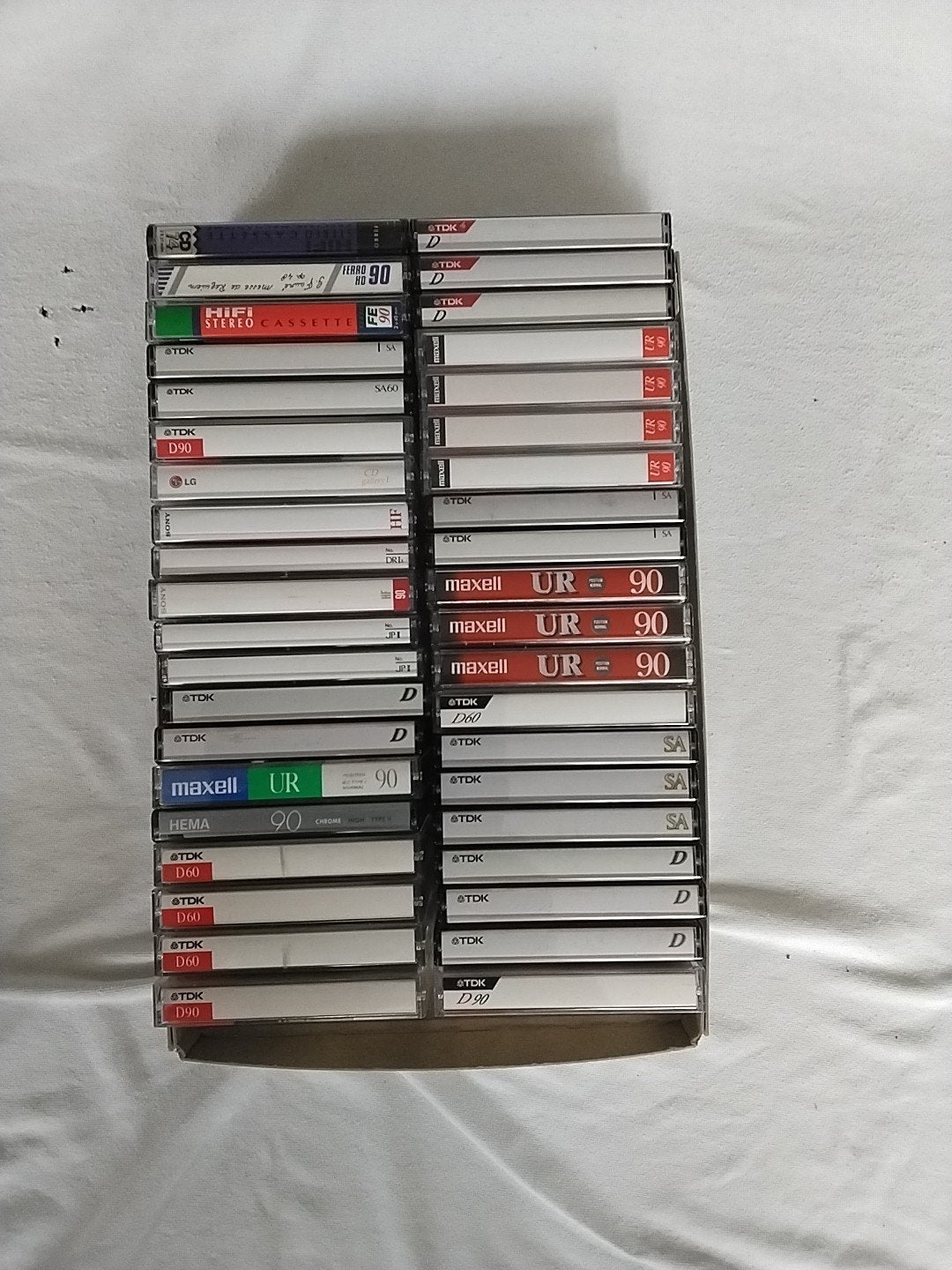 Grote partij diverse cassettebandjes (ca. 40 stuks), Cd's en Dvd's, Cassettebandjes, Ophalen of Verzenden, Gebruikt, Overige genres