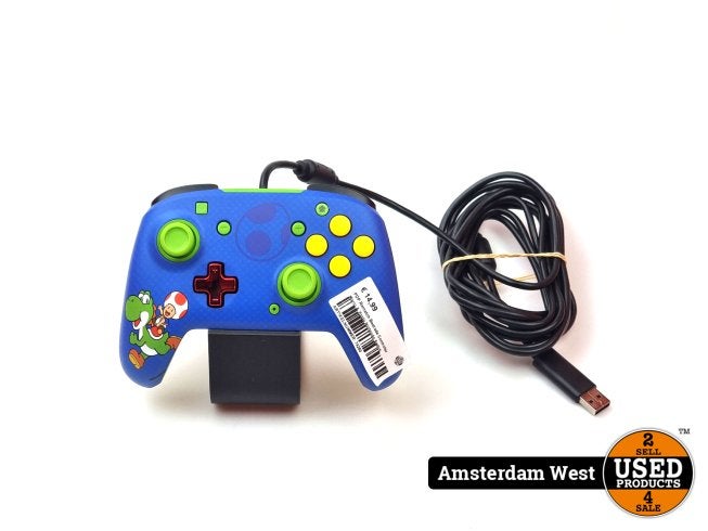 PDP Rematch Bedrade Controller Mario & Yoshi Nintendo Switch, Spelcomputers en Games, Flex Ltd., Zo goed als nieuw, https://flex.com/contact-us