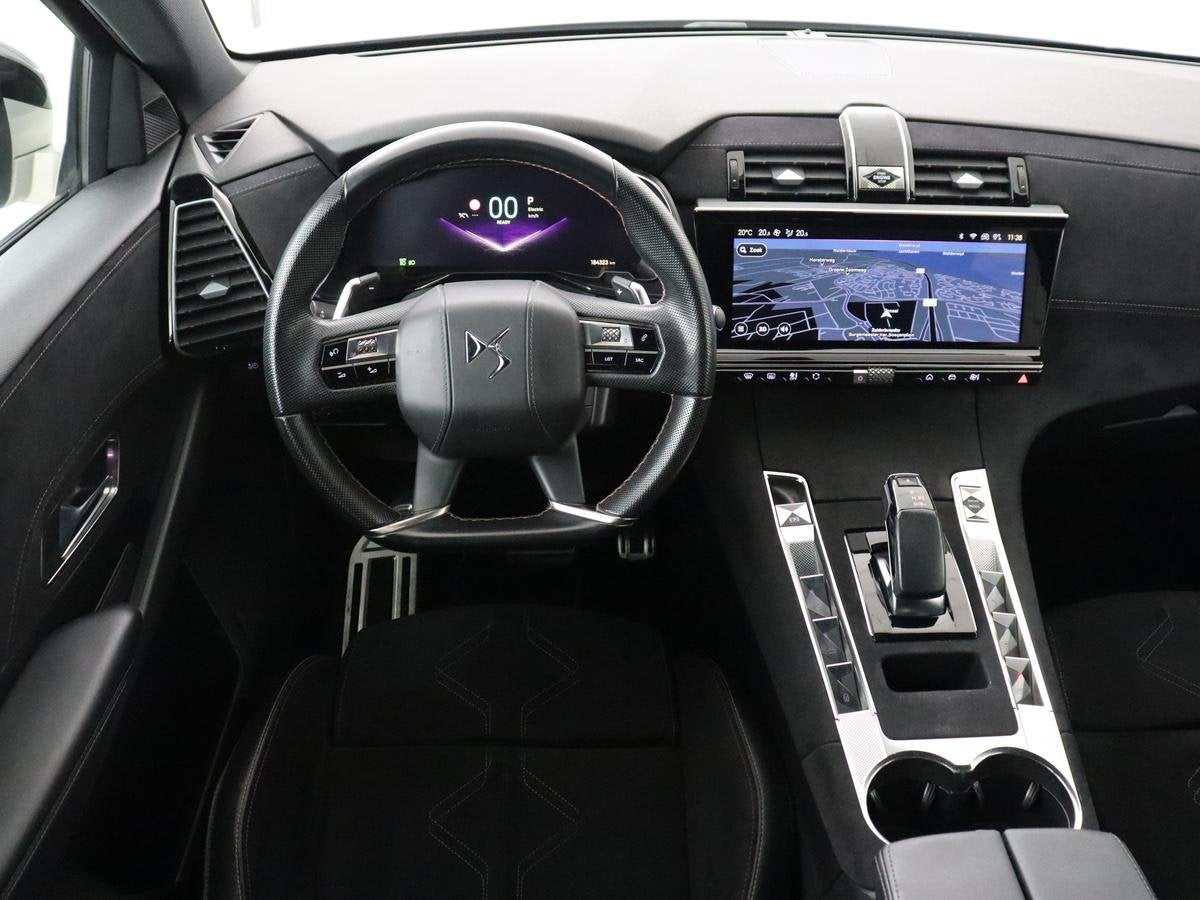 DS 7 Crossback E-Tense Black Line | SOH 94,5% | Alcantara |, Auto's, Stof, Euro 6, 4 cilinders, Wit