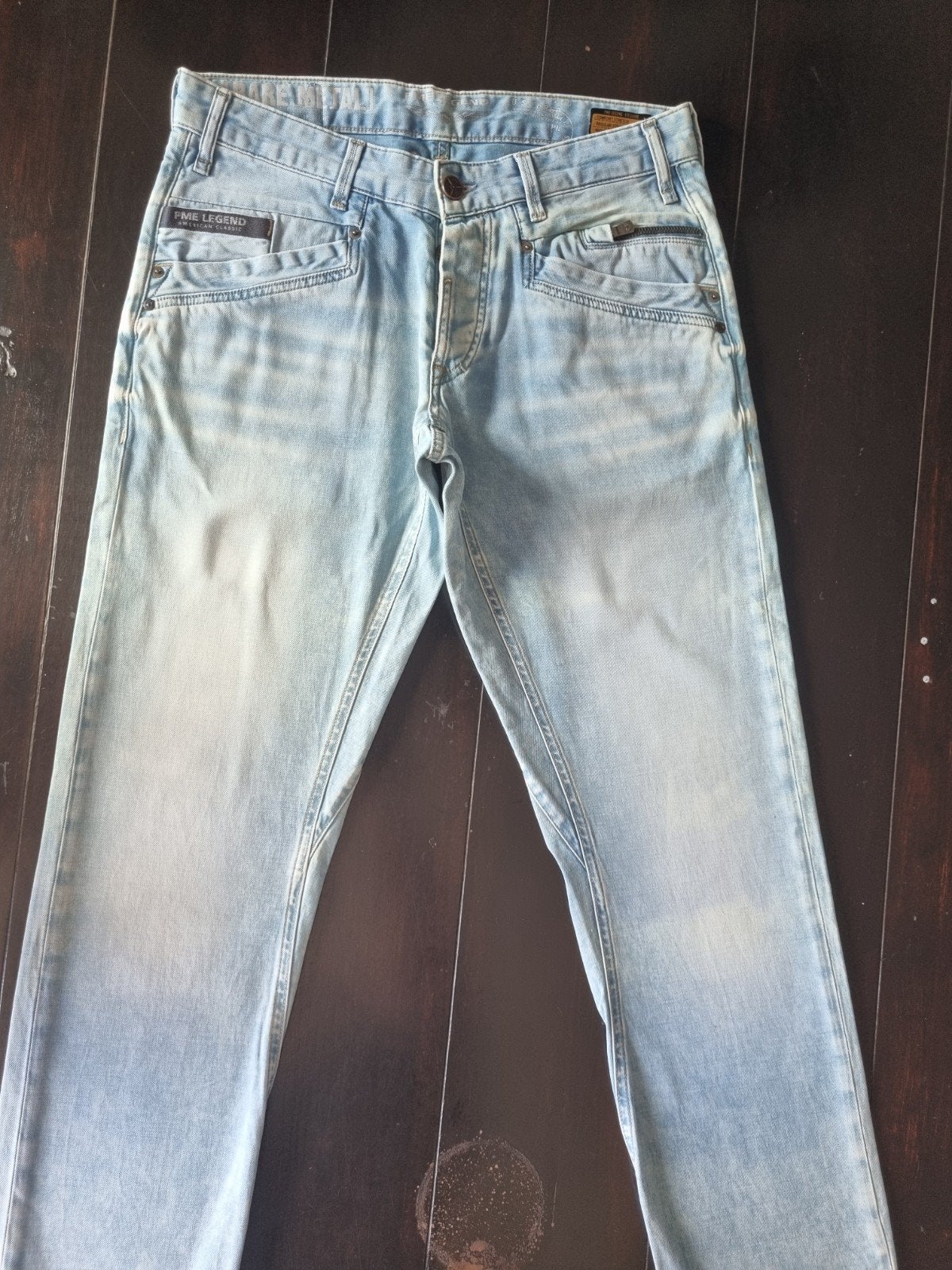 ZGAN CLASSIC PME LEGEND BARE METAL STRAIGHT STRETCH  32/32!!, Blauw, W32 (confectie 46) of kleiner, Ophalen of Verzenden, Zo goed als nieuw