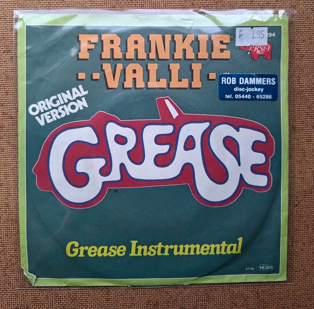 Valli, Frankie - Grease - Single is TOP, Cd's en Dvd's, Vinyl Singles, Gebruikt, Verzenden, 7 inch, Single