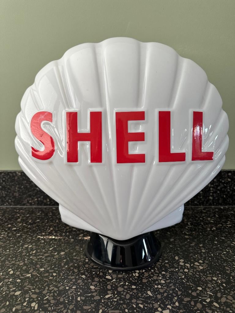 Fraaie SHELL globe voor op een benzine pomp., Ophalen of Verzenden, Zo goed als nieuw, Gebruiksvoorwerp