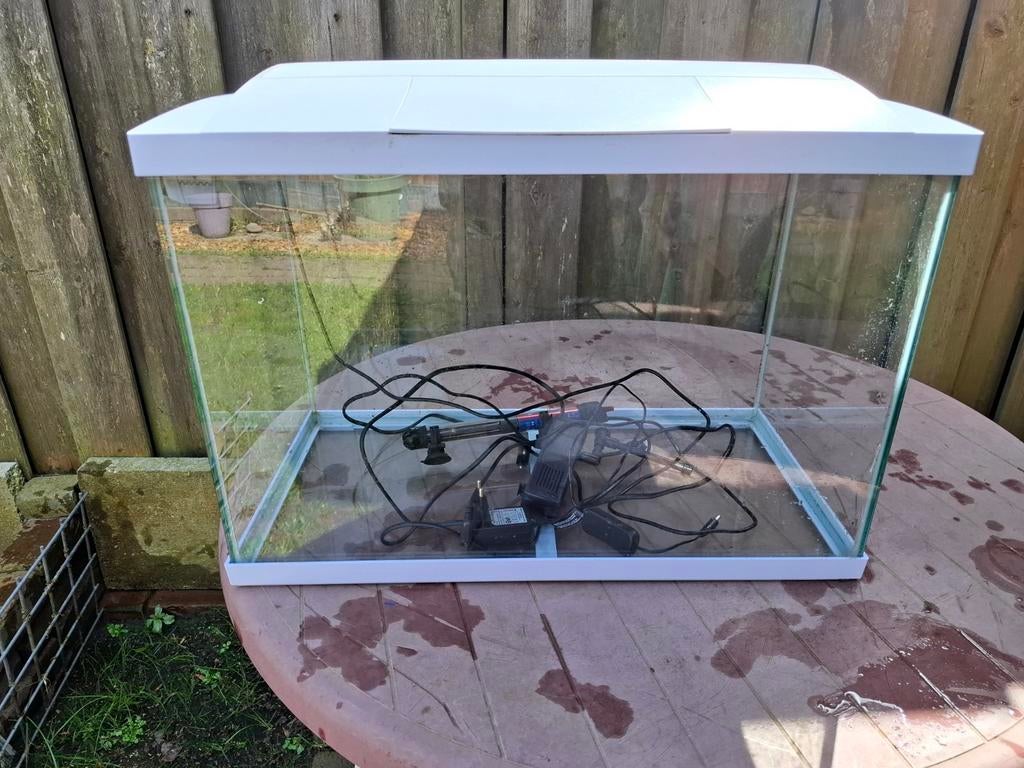 Superfish 70 liter aquarium compleet, Dieren en Toebehoren, Vissen | Aquaria en Toebehoren, Gebruikt, Leeg aquarium, Superfish