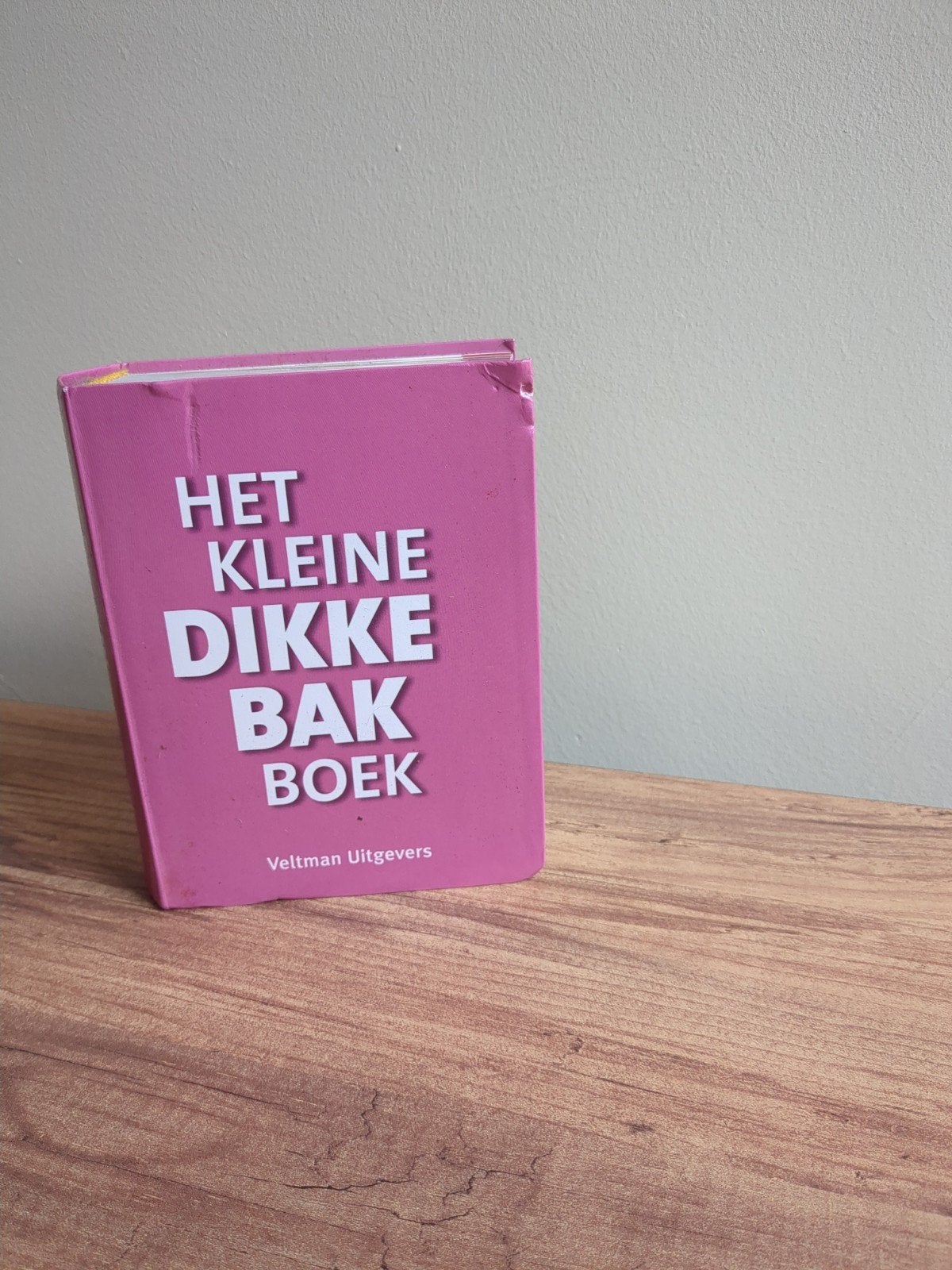 Het Kleine Dikke Bakboek - Veltman Uitgevers, Gelezen, Veltman Uitgevers, Ophalen of Verzenden, Europa