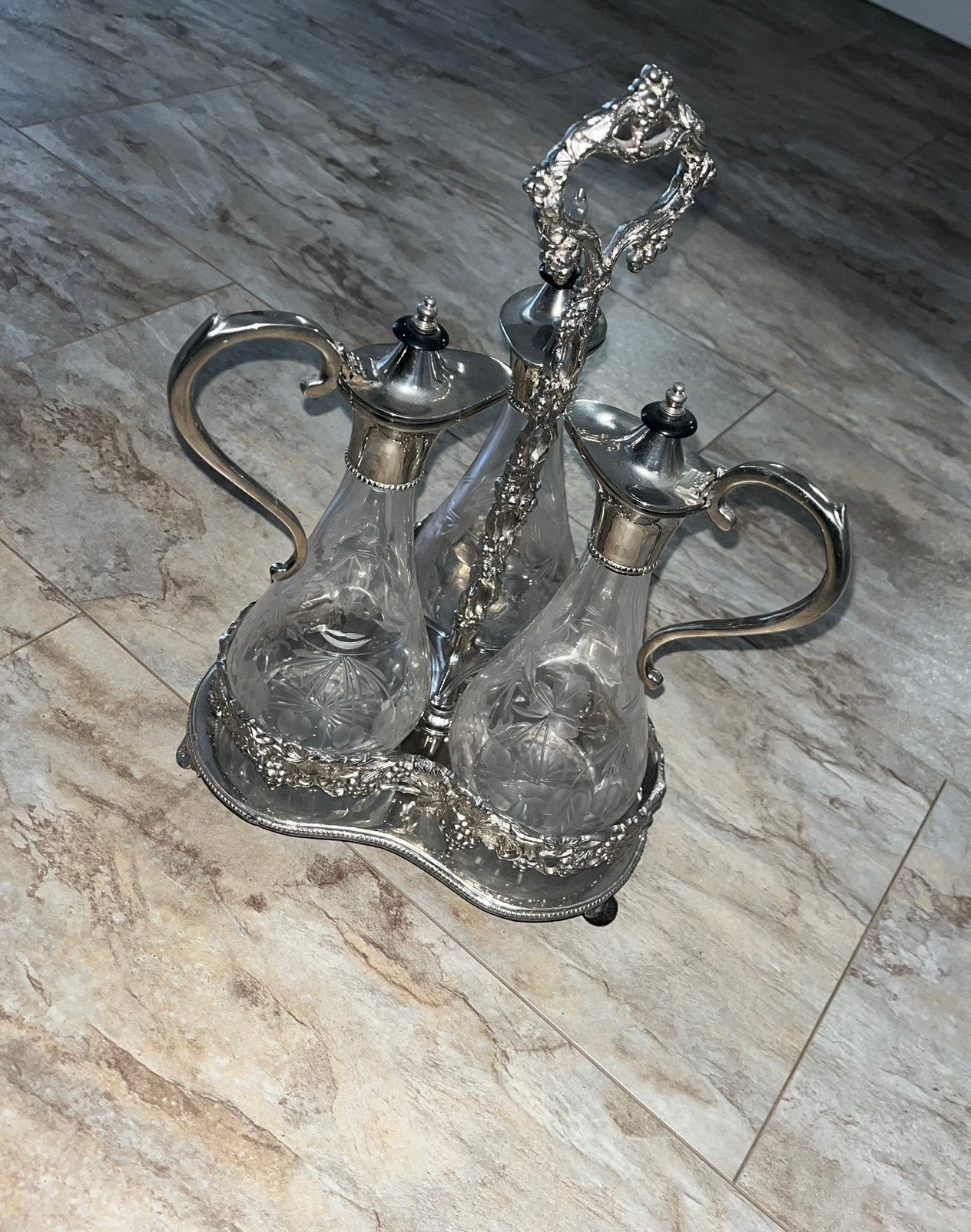 Baroque karaf set, Antiek en Kunst, Ophalen of Verzenden