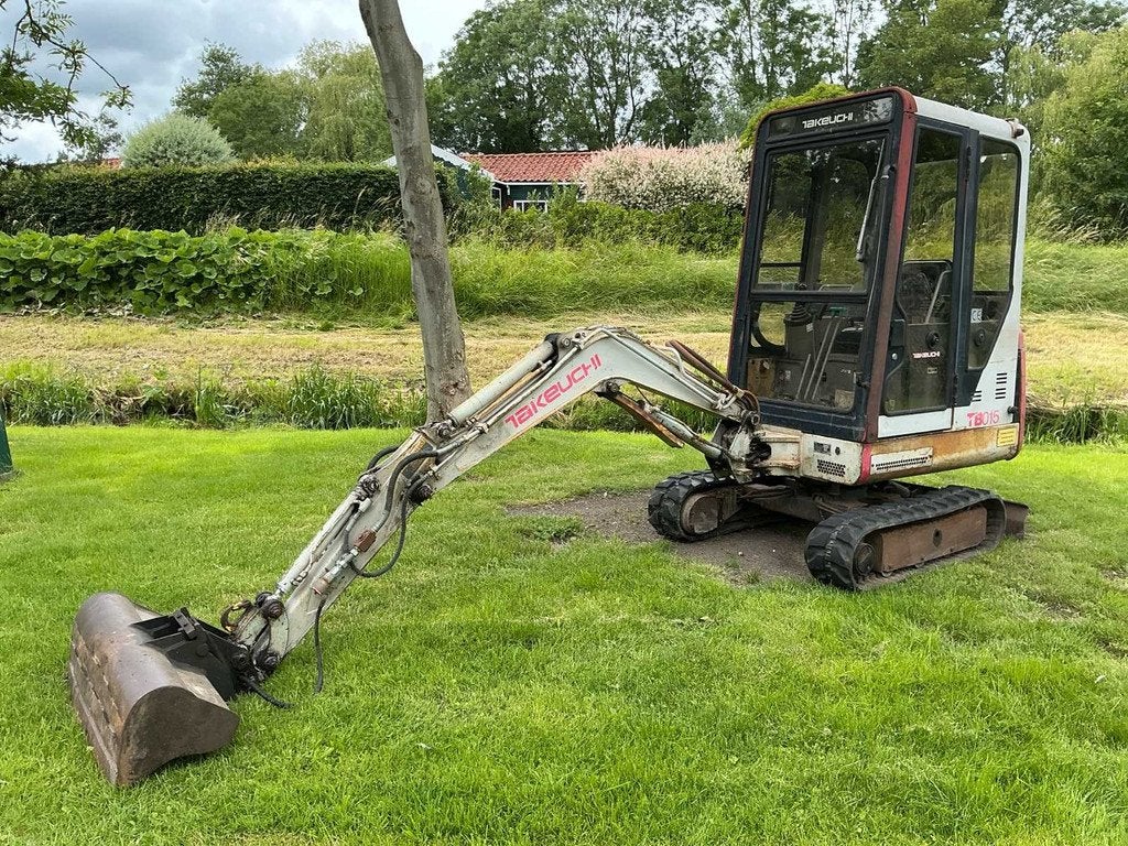 Takeuchi - TB015 - Minigraafmachine, Zakelijke goederen, Graafmachine