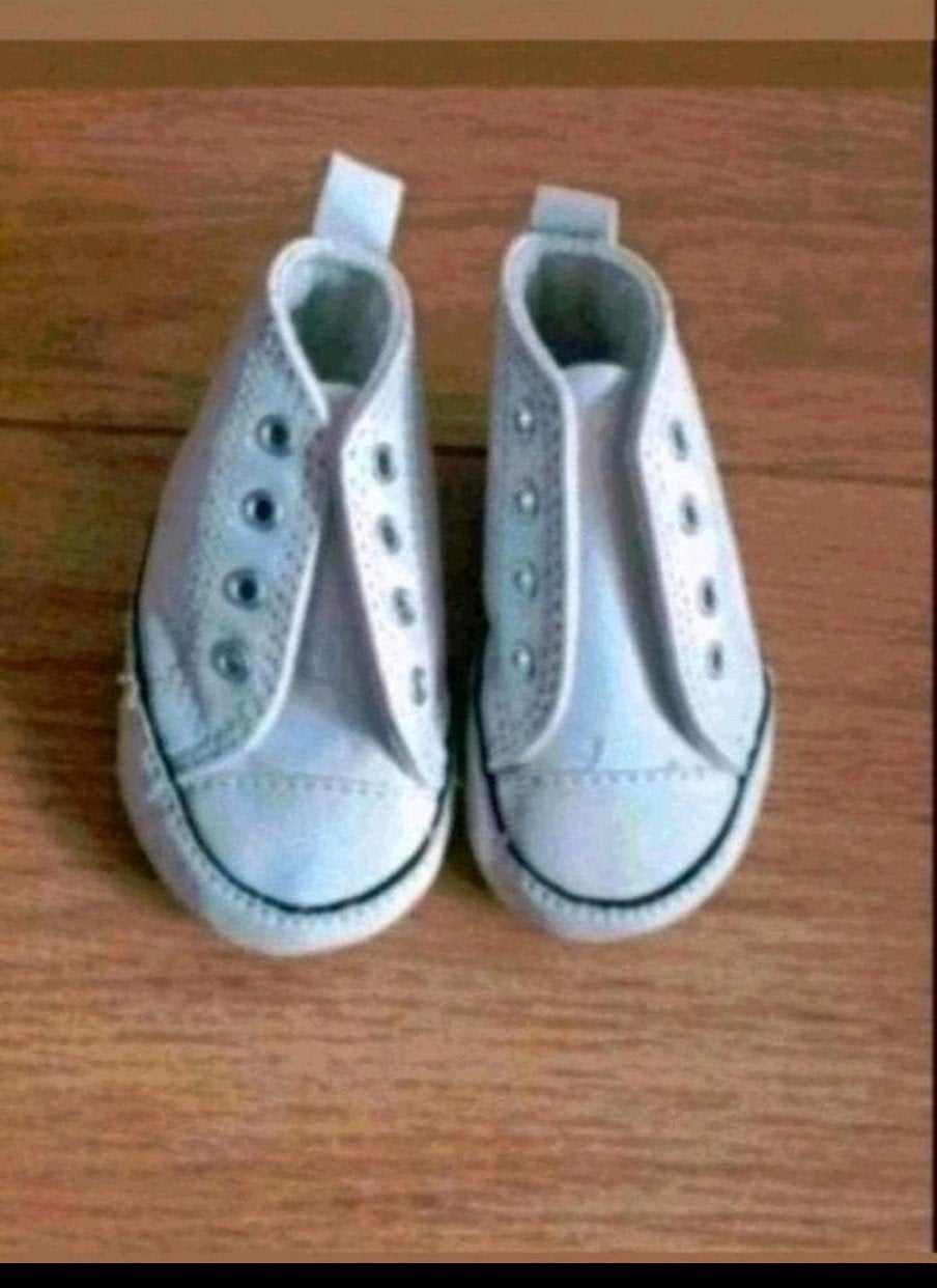 All Star Converse witte schoenen, Schoentjes, Jongetje of Meisje, Ophalen of Verzenden, Zo goed als nieuw