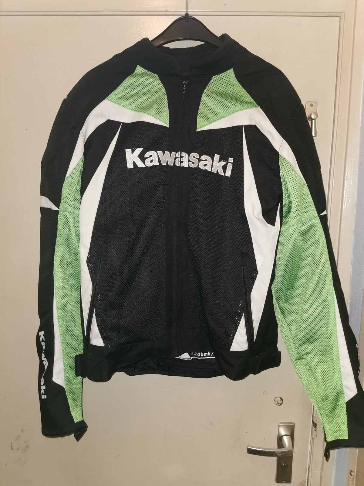 Motorjas Kawasaki  XL, Ophalen of Verzenden, Tweedehands, Jas | textiel