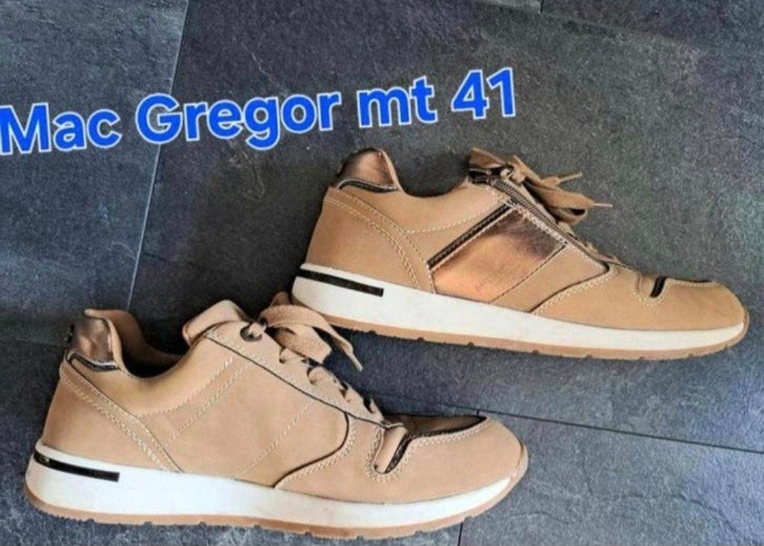 Mac Gregor dames sneakers maat 41, Kleding | Dames, Schoenen, Zo goed als nieuw, Sneakers of Gympen, Beige, Ophalen of Verzenden