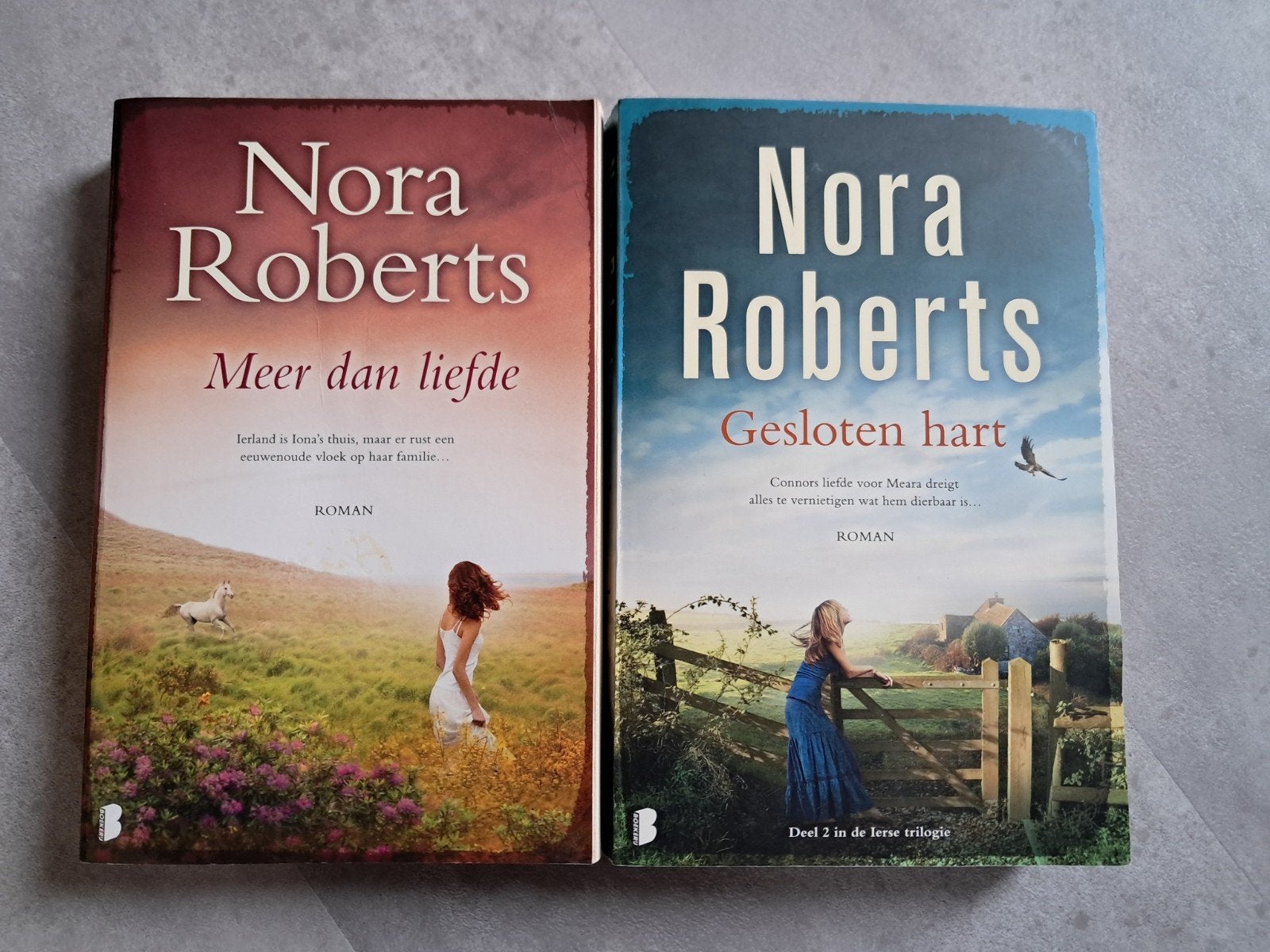 Nora Roberts. De Ierse trilogie, Ophalen of Verzenden, Gelezen, Nora Roberts