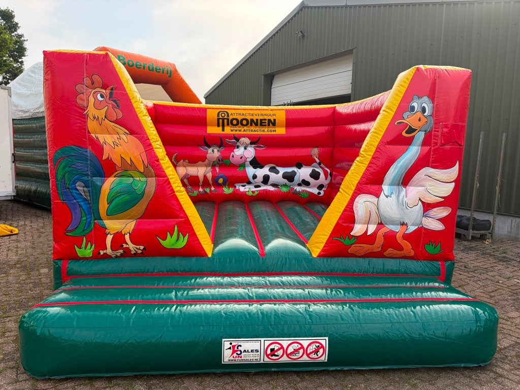 Springkussen thema boerderij te koop (NIEUW), Ophalen, Nieuw