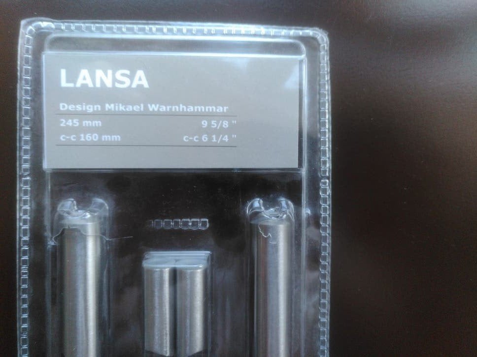 Ikea Lansa kastgreep 245 mm (Nieuw), Ophalen of Verzenden, Nieuw