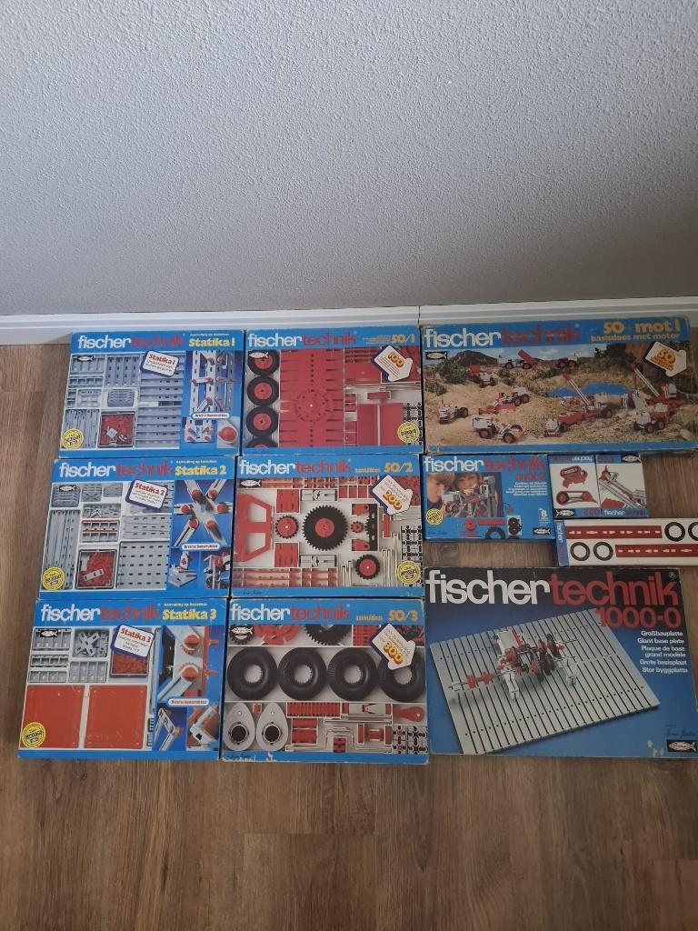 Fischer technik, Ophalen, Zo goed als nieuw