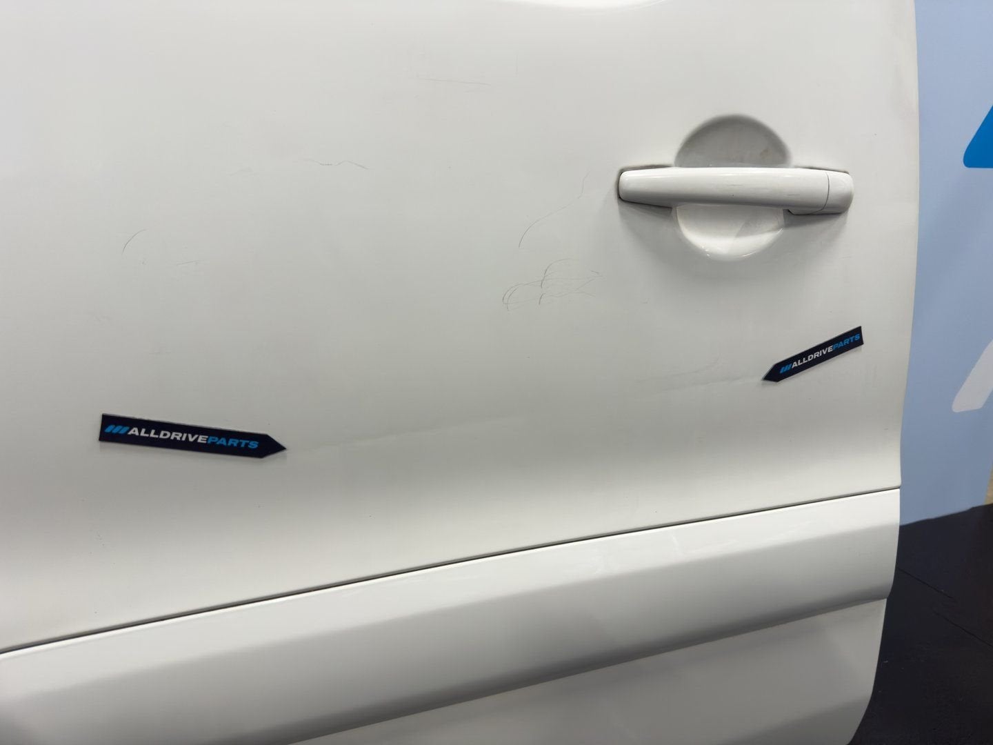Peugeot Partner Schuifdeur rechts wit dicht 9831177480, Gebruikt, -, Deur, -