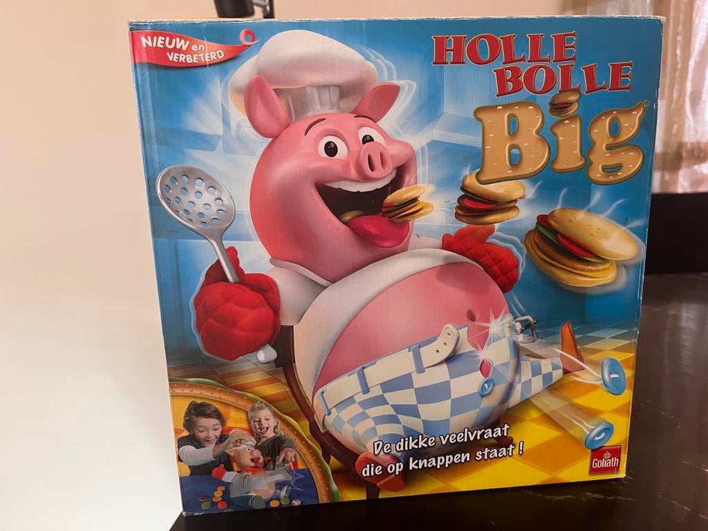 Holle Bolle Big - Nieuw en Verbeterd Spel, Een of twee spelers, Ophalen, Zo goed als nieuw, Goliath