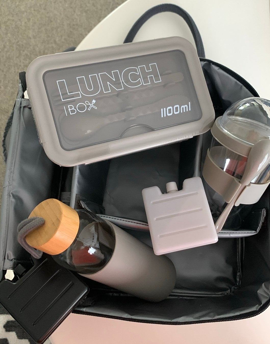 Break koelbox, lunchbox Jens yoghurtbeker, flesje, lunchbox, Ophalen of Verzenden, Nieuw, Koeltas, Koelelement