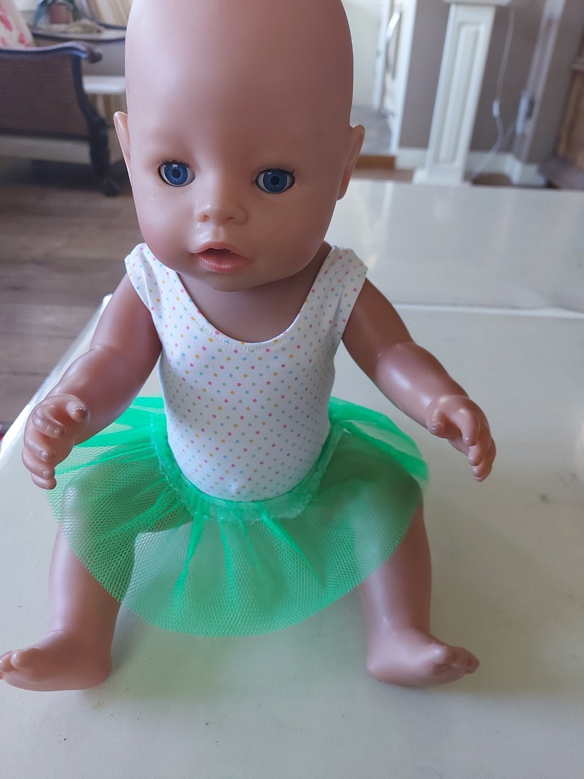 2 delig ballerina set baby born pop 43cm, Kinderen en Baby's, Speelgoed | Poppen, Ophalen of Verzenden, Nieuw, Babypop