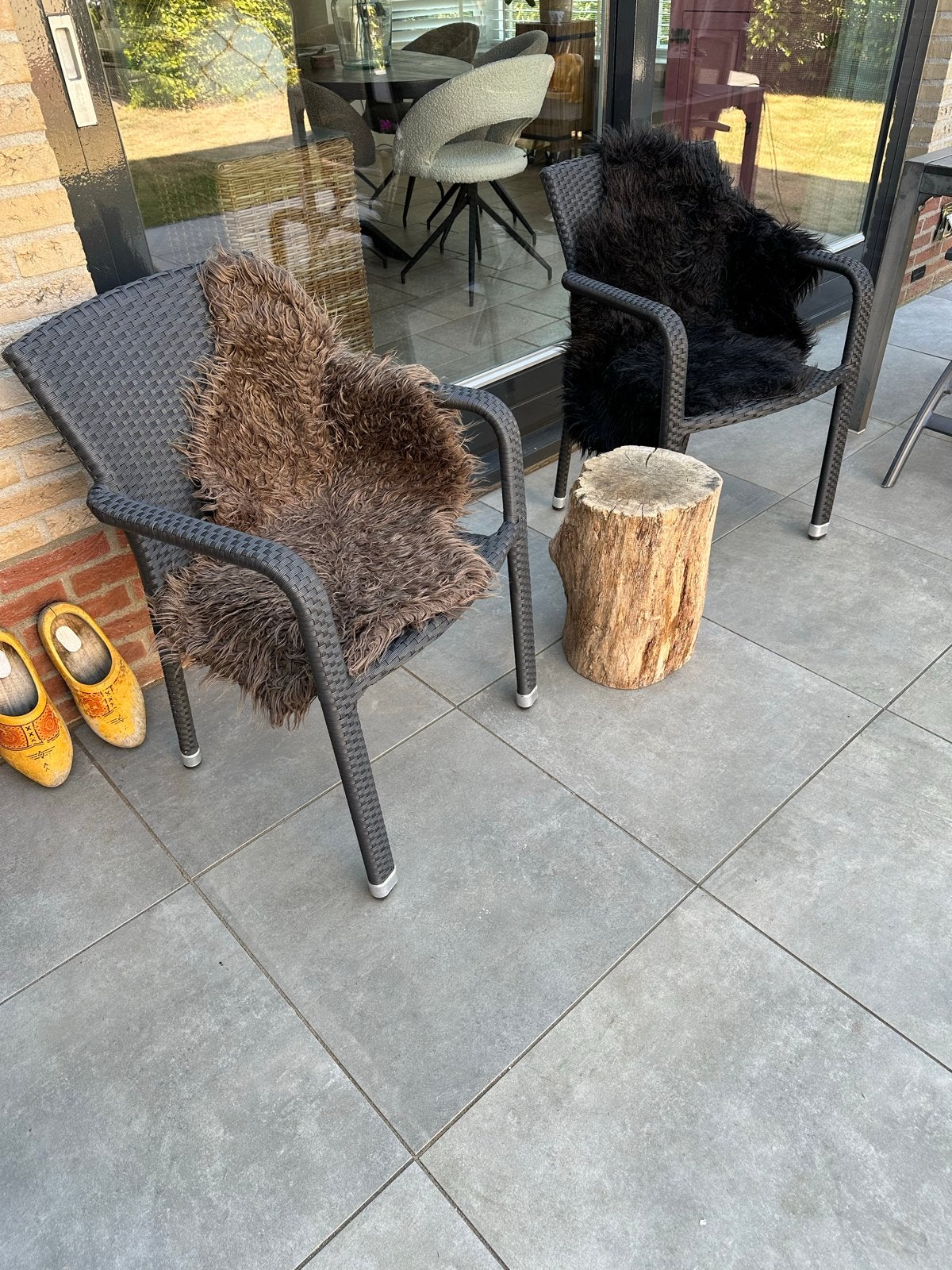 2 Nieuwe Manifesto Horeca Terrasstoelen, Tuin en Terras, Ophalen, Nieuw, Kunststof