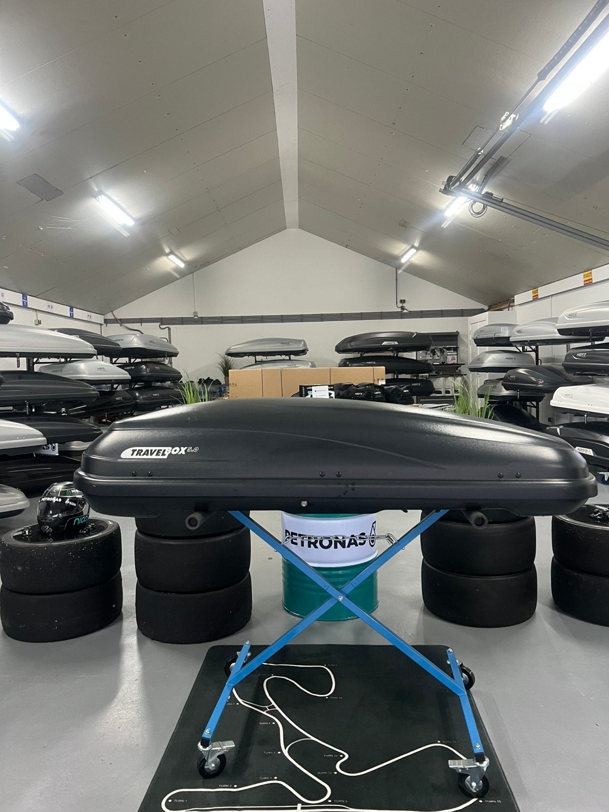 Traverbox 5.0 Dakkoffer (hapro) 450L +-, Ophalen, Zo goed als nieuw, Travelbox, Travelbox