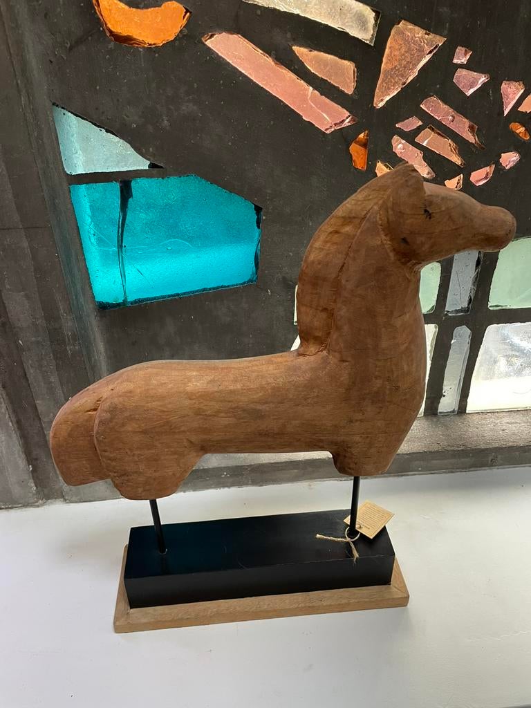 Paard op sokkel Aura Peeperkorn mooie details, Ophalen of Verzenden