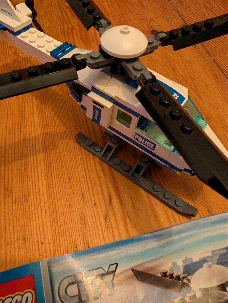 Lego set 7741 Police helicopter, City, Lego, Ophalen of Verzenden, Complete set