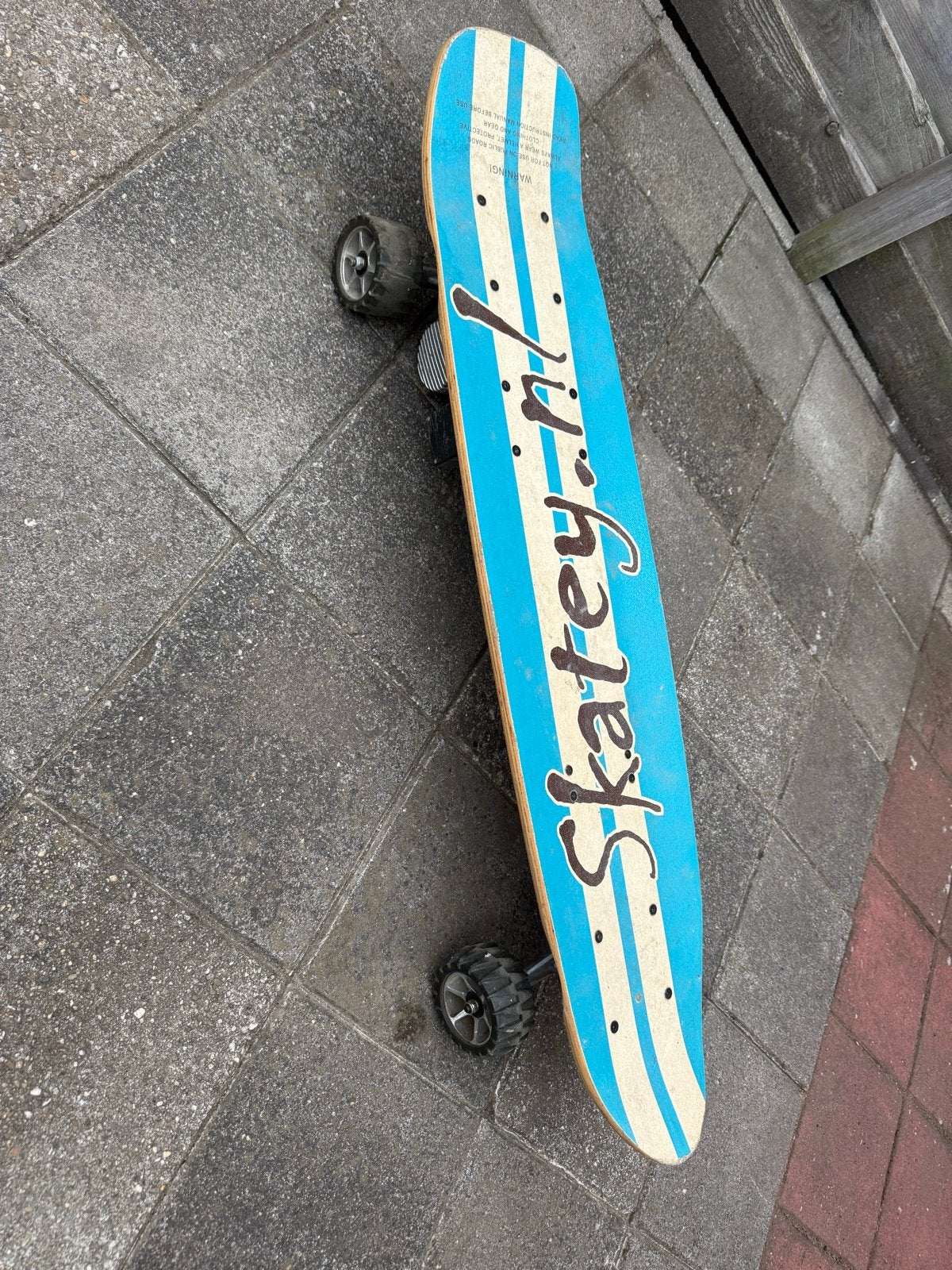 Elektrisch Longboard met Off-Road Wielen, Ophalen of Verzenden, Gebruikt, Skateboard, Longboard
