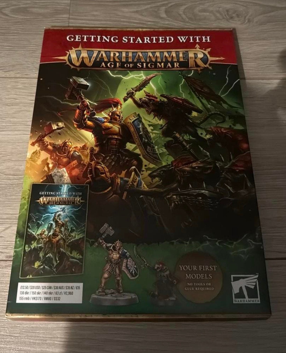 Warhammer Getting Started With Age Of Sigmar (nieuw), Ophalen of Verzenden, Zo goed als nieuw, Warhammer