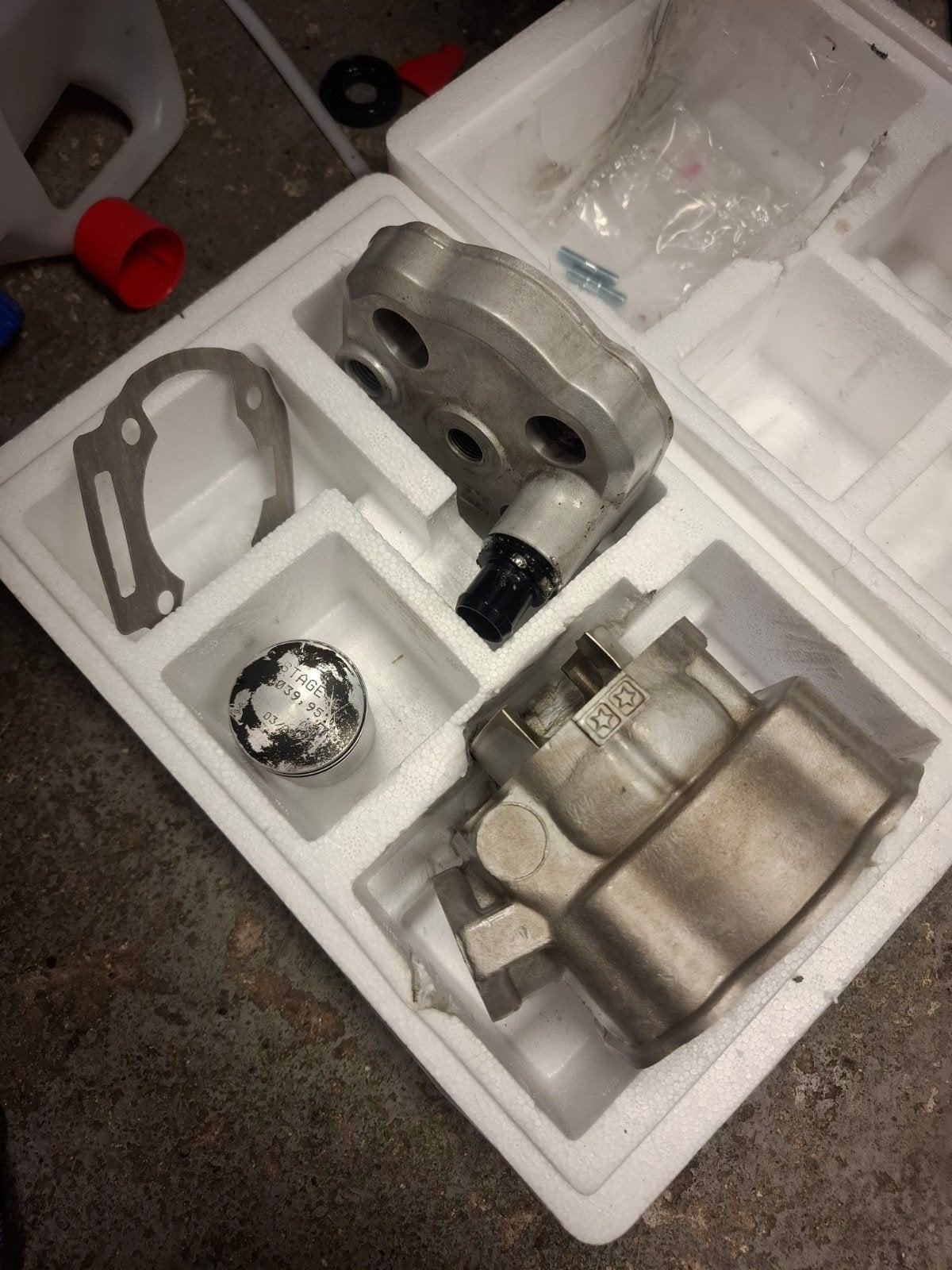 Stage6 MK2 Aluminium 50cc Cilinderkit, Ophalen of Verzenden, Zo goed als nieuw, Cilinder, Stage6
