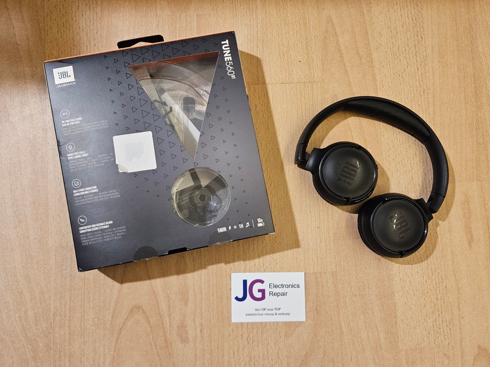 Jbl tune 560 bt hoofttelefoon