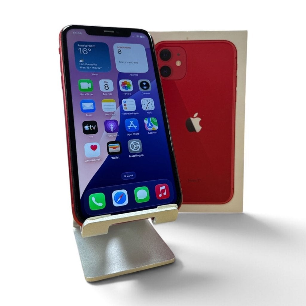 Apple iPhone 11 64GB Red | Accu 85% | Nette Staat, Apple, Zo goed als nieuw, Support@apple.com, One Apple Park Way
Cupertino, CA 95014
United States