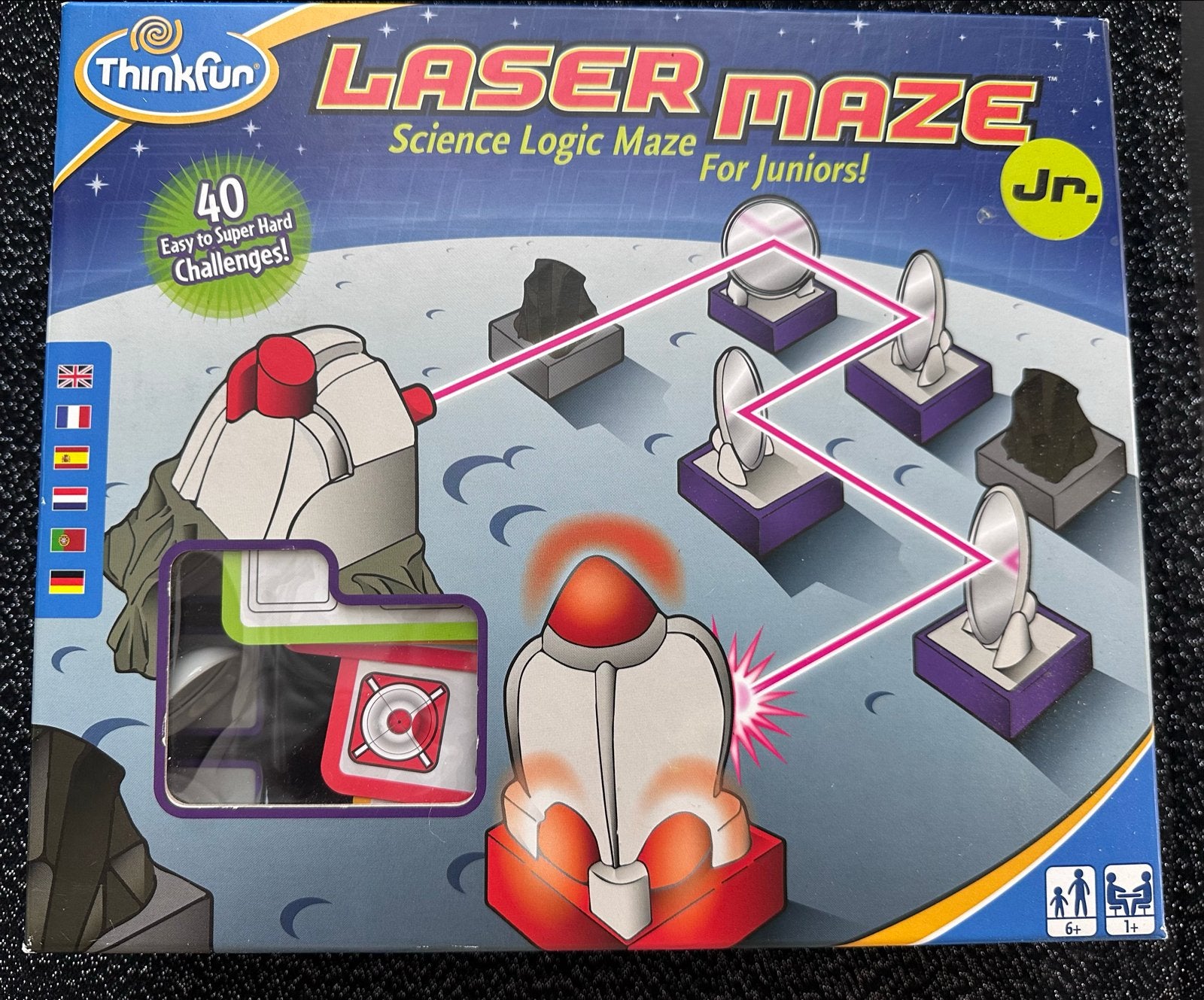 Thinkfun Laser Maze Jr. Science Logic Maze, Een of twee spelers, Ophalen of Verzenden, Zo goed als nieuw