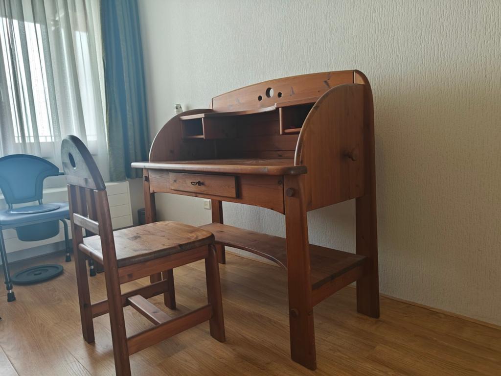 Wasa Möbel grenen secretaire met stoel, Ophalen, Gebruikt, Klassiek, Hout