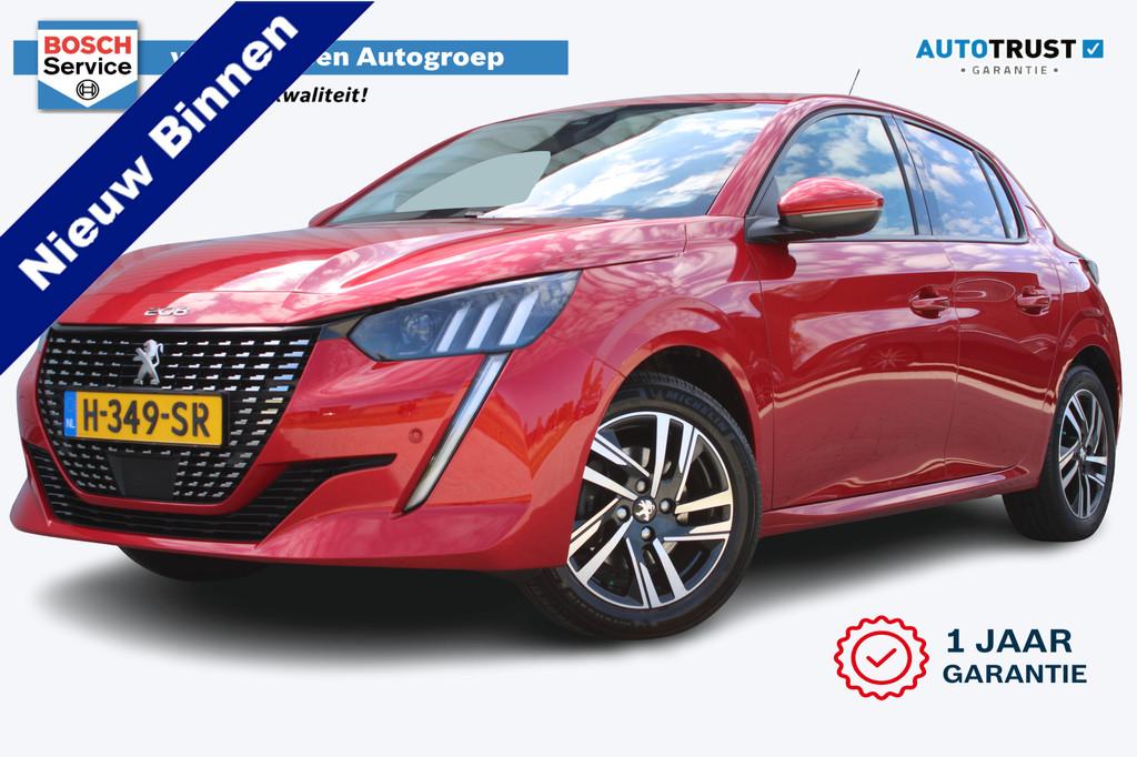 Peugeot 208 1.2 PureTech Allure | Incl. 12 maanden garantie, 12 maanden, 101 pk, Gebruikt, Leder en Stof