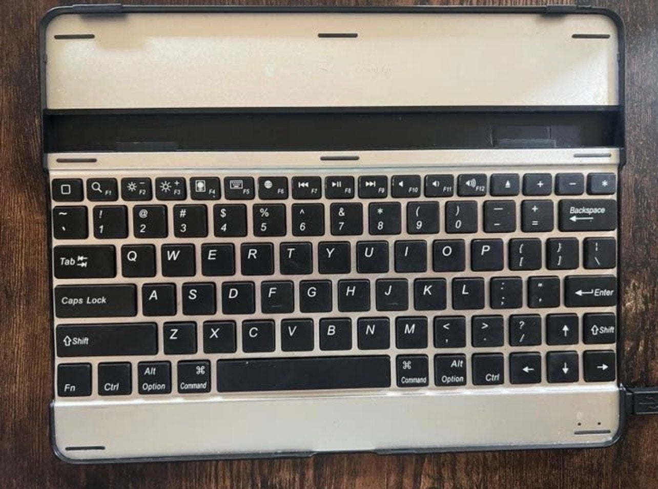 Mobiel Bluetooth toetsenbord voor iPad, Computers en Software, Toetsenborden, Ophalen of Verzenden, Qwerty, Gebruikt, Draadloos