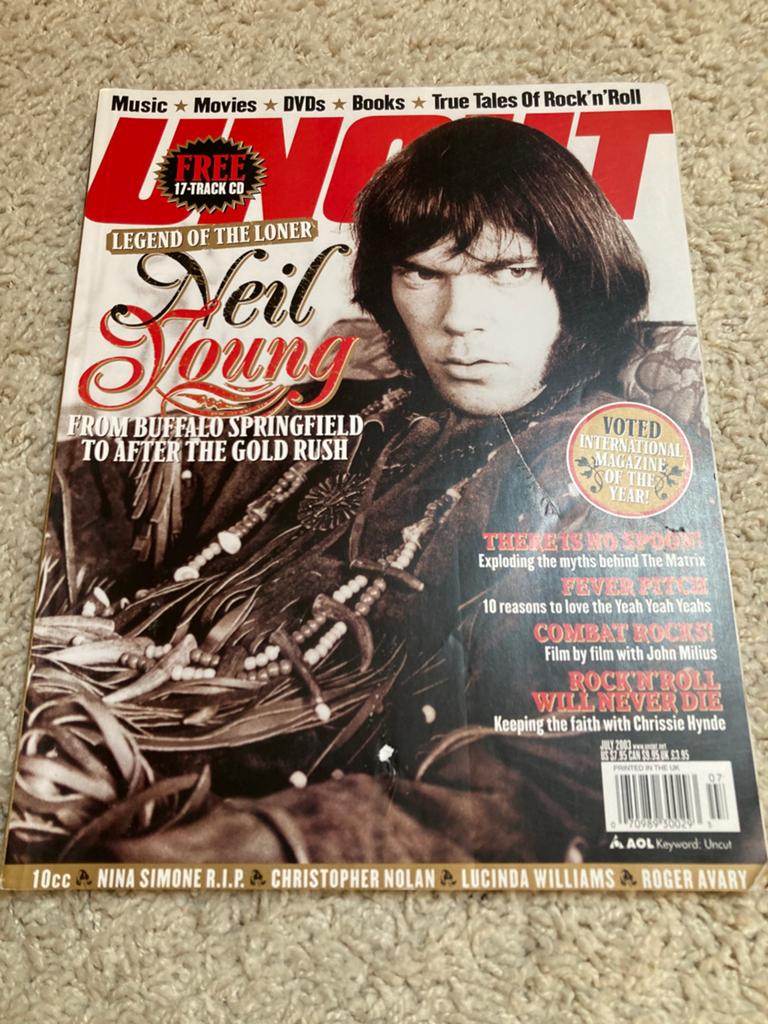 UNCUT Dave Gahan NEIL YOUNG Chrissie Hynde 10CC, Boeken, Tijdschriften en Kranten, Ophalen of Verzenden, Muziek, Film of Tv