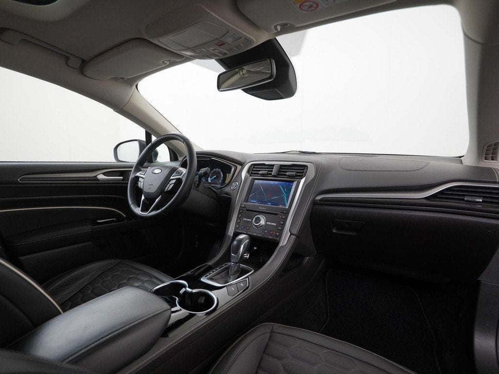 Ford Mondeo 2.0 IVCT HEV Vignale | Camera | Mem Stoel | Lede, Gebruikt, Euro 6, 4 cilinders, Blauw